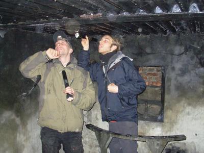 natuurpunt op zoek naar vleermuizen in bunkers